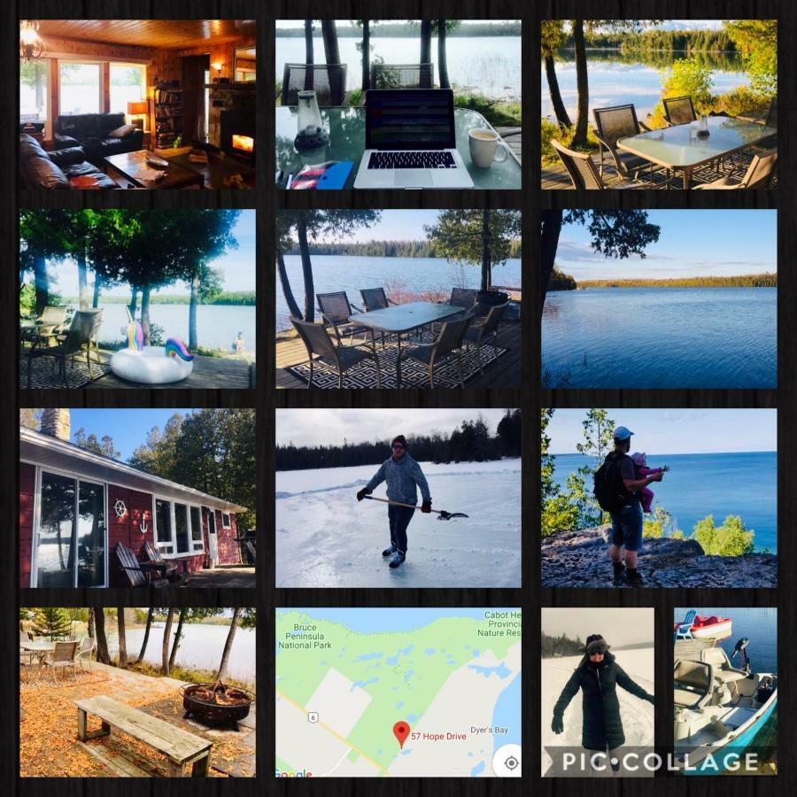 Lakefront Hope Lodge Miller Lake Екстериор снимка